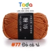 Len Milk Cotton Mác Đen Cuộn 50g (Mã 51-86) - Giá chỉ 19.360₫, giảm tới 20% 36