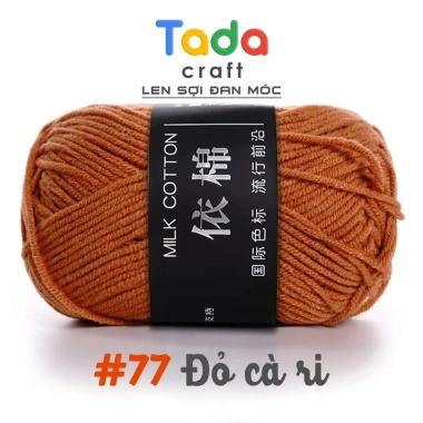 Len Milk Cotton Mác Đen Cuộn 50g (Mã 51-86) - Giá chỉ 19.360₫, giảm tới 20% 36
