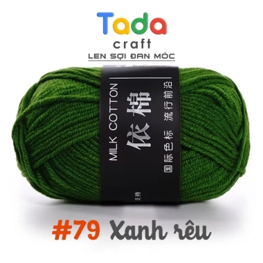 Len Milk Cotton Mác Đen Cuộn 50g (Mã 51-86) - Giá chỉ 19.360₫, giảm tới 20% 38