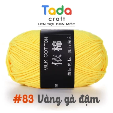 Len Milk Cotton Mác Đen Cuộn 50g (Mã 51-86) - Giá chỉ 19.360₫, giảm tới 20% 42