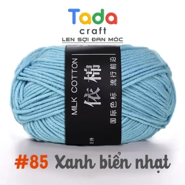 Len Milk Cotton Mác Đen Cuộn 50g (Mã 51-86) - Giá chỉ 19.360₫, giảm tới 20% 44
