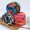 Len Nhung Đũa Màu Loang Sợi To Nhẹ Mềm Mại Cuộn 100g - Giá chỉ 26.400đ 2
