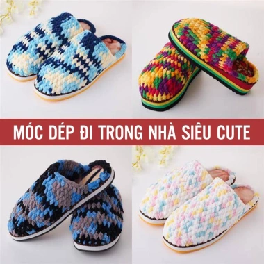 Len Nhung Đũa Màu Loang Sợi To Nhẹ Mềm Mại Cuộn 100g - Giá chỉ 26.400đ 6