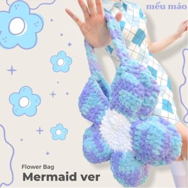 Len Nhung Đũa Màu Loang Sợi To Nhẹ Mềm Mại Cuộn 100g - Giá chỉ 26.400đ 7