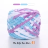 Len Nhung Đũa Màu Loang Sợi To Nhẹ Mềm Mại Cuộn 100g - Giá chỉ 26.400đ 20