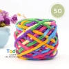 Len Nhung Đũa Màu Loang Sợi To Nhẹ Mềm Mại Cuộn 100g - Giá chỉ 26.400đ 26