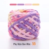 Len Nhung Đũa Màu Loang Sợi To Nhẹ Mềm Mại Cuộn 100g - Giá chỉ 26.400đ 28