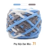 Len Nhung Đũa Màu Loang Sợi To Nhẹ Mềm Mại Cuộn 100g - Giá chỉ 26.400đ 32