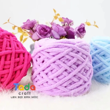 Len Nhung Đũa Sợi To Mềm Nhẹ 100g - Siêu Mềm, Dễ Dùng, Giá Ưu Đãi 24.640 VND