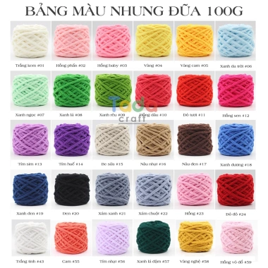 Len Nhung Đũa Sợi To Mềm Nhẹ 100g - Siêu Mềm, Dễ Dùng, Giá Ưu Đãi 24.640 VND 2