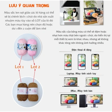 Len Nhung Đũa Sợi To Mềm Nhẹ 100g - Siêu Mềm, Dễ Dùng, Giá Ưu Đãi 24.640 VND 3