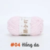 Len nhung gấu 50g sợi 2mm - Độ mềm mịn, dễ móc, làm thú bông siêu dễ dàng 10