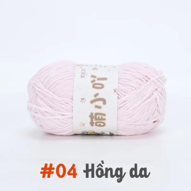 Len nhung gấu 50g sợi 2mm - Độ mềm mịn, dễ móc, làm thú bông siêu dễ dàng 10