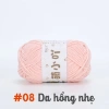 Len nhung gấu 50g sợi 2mm - Độ mềm mịn, dễ móc, làm thú bông siêu dễ dàng 11