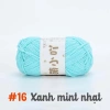 Len nhung gấu 50g sợi 2mm - Độ mềm mịn, dễ móc, làm thú bông siêu dễ dàng 18