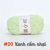 Len nhung gấu 50g sợi 2mm - Độ mềm mịn, dễ móc, làm thú bông siêu dễ dàng 21