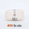 Len nhung gấu 50g sợi 2mm - Độ mềm mịn, dễ móc, làm thú bông siêu dễ dàng 25