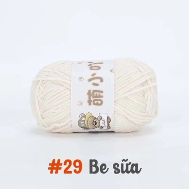 Len nhung gấu 50g sợi 2mm - Độ mềm mịn, dễ móc, làm thú bông siêu dễ dàng 25