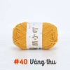 Len nhung gấu 50g sợi 2mm - Độ mềm mịn, dễ móc, làm thú bông siêu dễ dàng 30