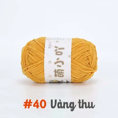 Len nhung gấu 50g sợi 2mm - Độ mềm mịn, dễ móc, làm thú bông siêu dễ dàng 30