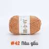 Len nhung gấu 50g sợi 2mm - Độ mềm mịn, dễ móc, làm thú bông siêu dễ dàng 32