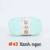 Len nhung gấu 50g sợi 2mm - Độ mềm mịn, dễ móc, làm thú bông siêu dễ dàng 33