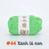 Len nhung gấu 50g sợi 2mm - Độ mềm mịn, dễ móc, làm thú bông siêu dễ dàng 34