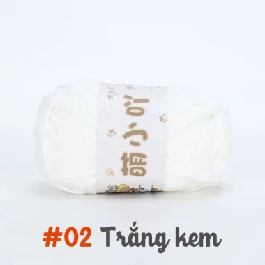 Len nhung gấu 50g sợi 2mm - Độ mềm mịn, dễ móc, làm thú bông siêu dễ dàng 37