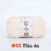 Len nhung gấu 50g sợi 2mm - Độ mềm mịn, dễ móc, làm thú bông siêu dễ dàng 38