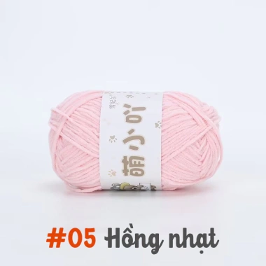 Len nhung gấu 50g sợi 2mm - Độ mềm mịn, dễ móc, làm thú bông siêu dễ dàng 39