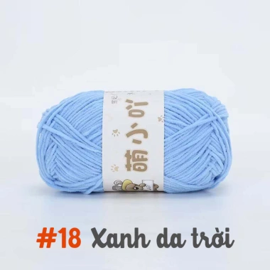 Len nhung gấu 50g sợi 2mm - Độ mềm mịn, dễ móc, làm thú bông siêu dễ dàng 43
