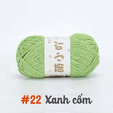 Len nhung gấu 50g sợi 2mm - Độ mềm mịn, dễ móc, làm thú bông siêu dễ dàng 45