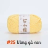 Len nhung gấu 50g sợi 2mm - Độ mềm mịn, dễ móc, làm thú bông siêu dễ dàng 47