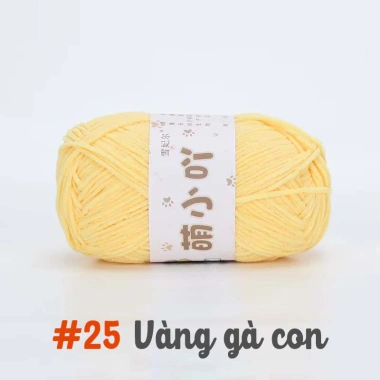 Len nhung gấu 50g sợi 2mm - Độ mềm mịn, dễ móc, làm thú bông siêu dễ dàng 47