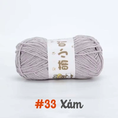 Len nhung gấu 50g sợi 2mm - Độ mềm mịn, dễ móc, làm thú bông siêu dễ dàng 51