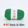 Len nhung gấu 50g sợi 2mm - Độ mềm mịn, dễ móc, làm thú bông siêu dễ dàng 55