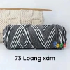 Len ống Cotton Love 100g màu loang: Đan móc khăn áo mũ, giá chỉ 42.300₫ 18