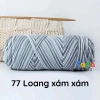 Len ống Cotton Love 100g màu loang: Đan móc khăn áo mũ, giá chỉ 42.300₫ 21
