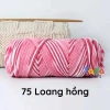Len ống Cotton Love 100g màu loang: Đan móc khăn áo mũ, giá chỉ 42.300₫ 23
