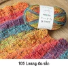 Len Susan Family 2 loang sợi to tơi xốp 3mm - Cuộn 100g, giá ưu đãi 89.100đ - Tada Craft 14