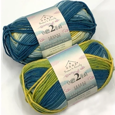 Len Susan Family 2 loang sợi to tơi xốp 3mm - Cuộn 100g, giá ưu đãi 89.100đ - Tada Craft 19
