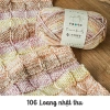 Len Susan Family 2 loang sợi to tơi xốp 3mm - Cuộn 100g, giá ưu đãi 89.100đ - Tada Craft 20