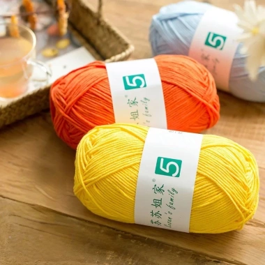 Len Susan Family 5 Cuộn 100g Mã 56-80 - Giá ưu đãi 58.500₫, mềm mịn cho áo bé 2