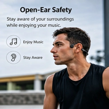 Lenovo Bridio X13 Tai nghe Bluetooth truyền xương IPX5 - Tai nghe thể thao chống nước, giảm giá 349.000₫ 7