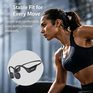 Lenovo Bridio X13 Tai nghe Bluetooth truyền xương IPX5 - Tai nghe thể thao chống nước, giảm giá 349.000₫ 8