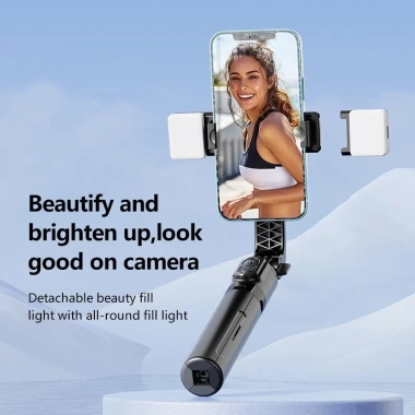 Lenovo C18 Selfie Stick Quadripod không dây 1,03m, gập, Bluetooth, giảm giá 249k 5 Lenovo C18 Selfie Stick Quadripod không dây 1,03m, gập, Bluetooth, giảm giá 249k 5