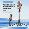 Lenovo C18 Selfie Stick Quadripod không dây 1,03m, gập, Bluetooth, giảm giá 249k 6