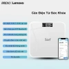 Lenovo Cân Điện Tử 180kg - Đo BMI, 21 chỉ số, iOS/Android, sạc USB, mặt gương kính cường lực - 269k 2