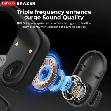 Lenovo ERAZER XF38 Tai nghe Bluetooth màn hình cảm ứng IPX5 giảm giá 459.000₫ 6