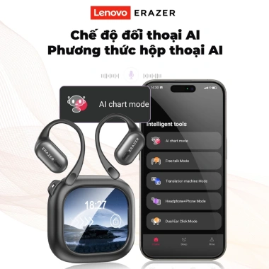 Lenovo ERAZER XF38 Tai nghe Bluetooth màn hình cảm ứng IPX5 giảm giá 459.000₫ 7